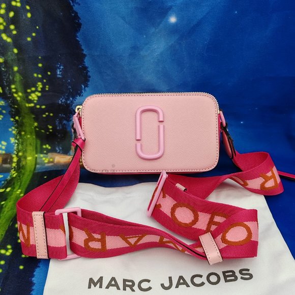 MARC JACOBS the snapshot shoulder bag Pink